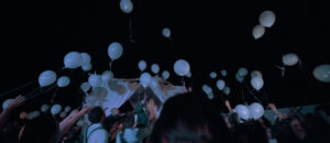 baloons in the air, wedding in puglia